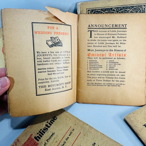 Antique Roycroft Little Magazine Bundle — The Philistine A Periodical of Protest (1899–1902) — Elbert Hubbard | 5 Issue Lot, Literary Satire & Social Commentary