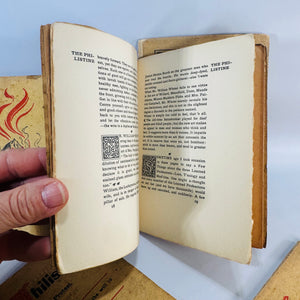 Antique Roycroft Little Magazine Bundle — The Philistine A Periodical of Protest (1899–1902) — Elbert Hubbard | 5 Issue Lot, Literary Satire & Social Commentary