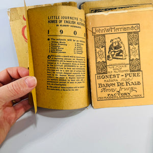 Antique Roycroft Little Magazine Bundle — The Philistine A Periodical of Protest (1899–1902) — Elbert Hubbard | 5 Issue Lot, Literary Satire & Social Commentary