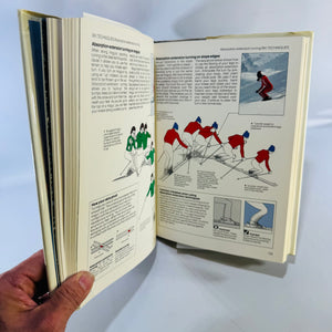 The Handbook of Skiing Karl Gamma 1983 Hardcover Illustrated Ski Technique Guide