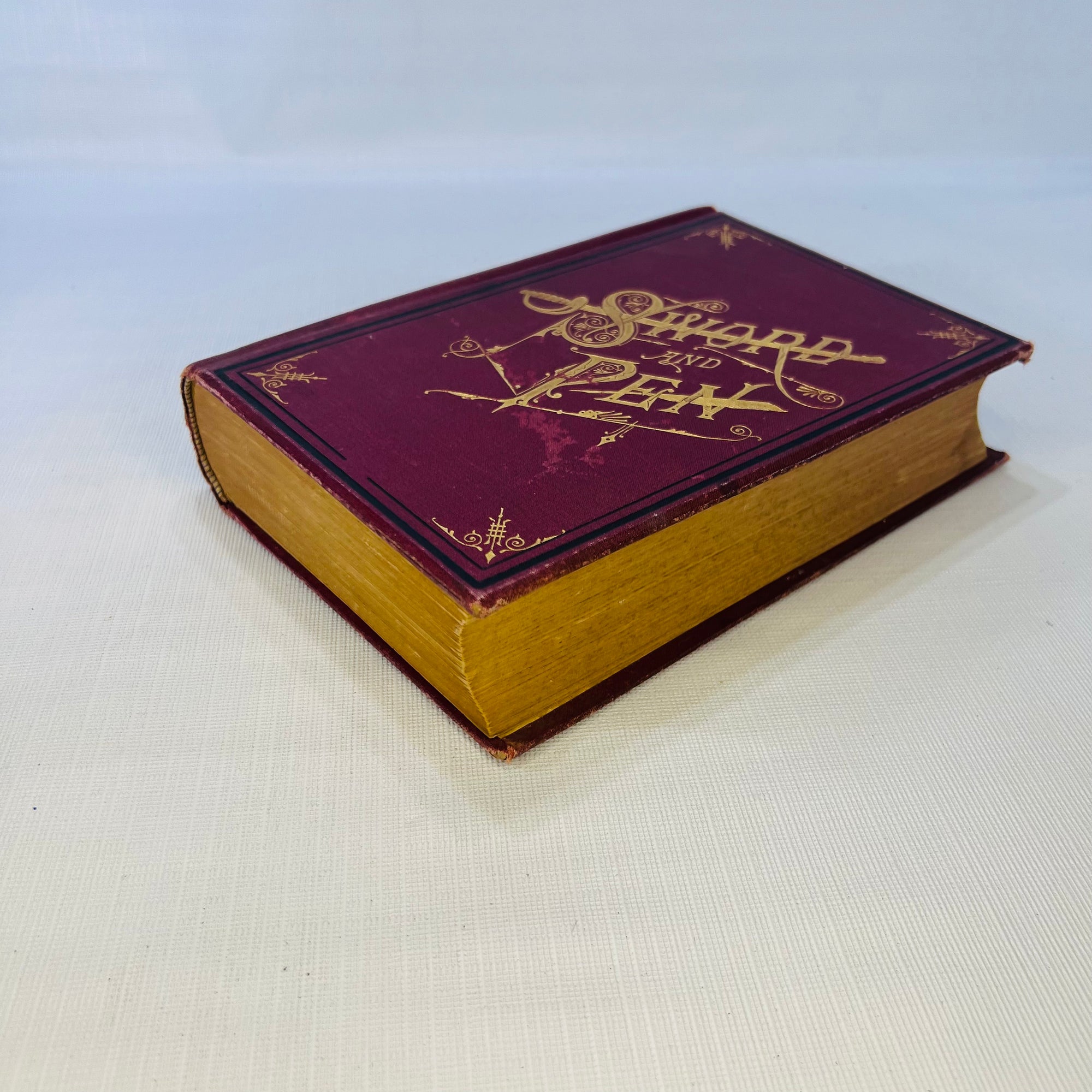 Sword and Pen or Ventures and Adventures of Willard Glazier by John Algernon Owens 1884 P.W.Ziegler & Company