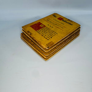 Antique Roycroft Little Magazine Bundle — The Philistine A Periodical of Protest (1899–1902) — Elbert Hubbard | 5 Issue Lot, Literary Satire & Social Commentary