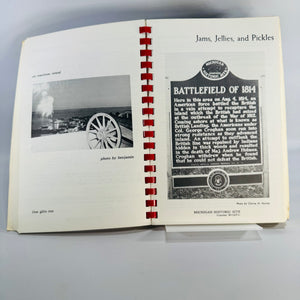 Vintage Michigan Community Cookbook — Historical Mackinac Island Cook Book (5th Edition 1975) — Mackinac Island Medical Center | Red Comb Binding, Regional Cooking, Community Cookbooks