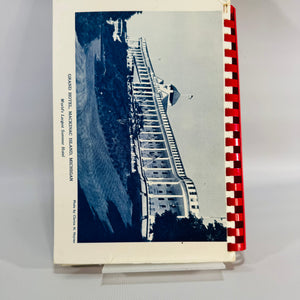 Vintage Michigan Community Cookbook — Historical Mackinac Island Cook Book (5th Edition 1975) — Mackinac Island Medical Center | Red Comb Binding, Regional Cooking, Community Cookbooks