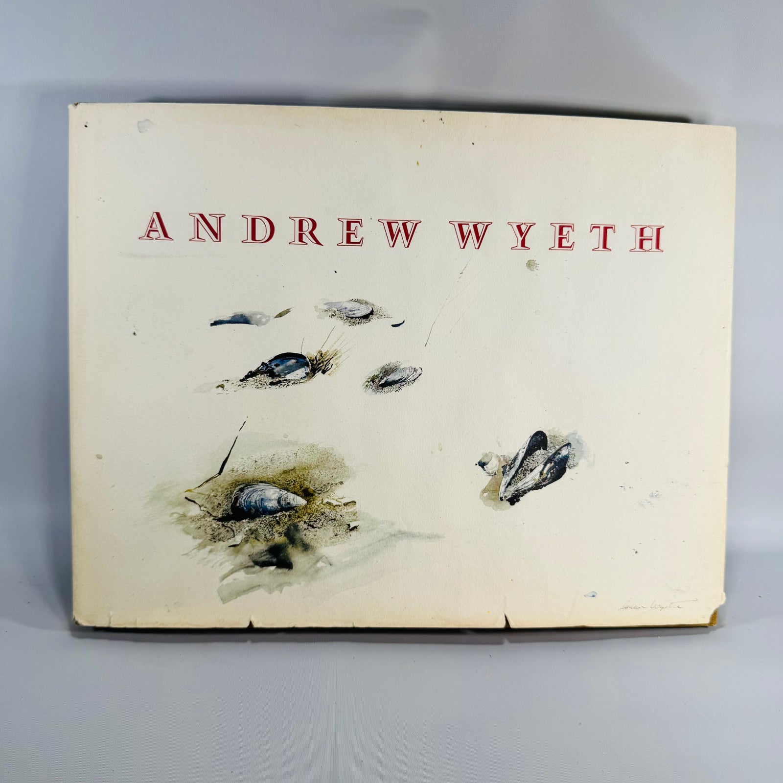 Vintage Andrew Wyeth Art Book — Andrew Wyeth (Museum of Fine Arts, Boston, 1970) — David McCord & Frederick A. Sweet | Hardcover w/ Dust Jacket, Art Monograph, American Realism