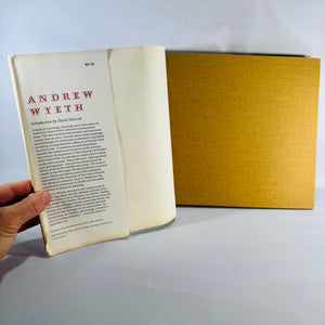 Vintage Andrew Wyeth Art Book — Andrew Wyeth (Museum of Fine Arts, Boston, 1970) — David McCord & Frederick A. Sweet | Hardcover w/ Dust Jacket, Art Monograph, American Realism