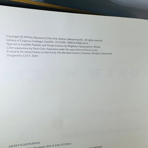 Vintage Andrew Wyeth Art Book — Andrew Wyeth (Museum of Fine Arts, Boston, 1970) — David McCord & Frederick A. Sweet | Hardcover w/ Dust Jacket, Art Monograph, American Realism