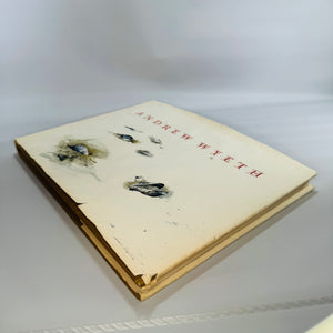 Vintage Andrew Wyeth Art Book — Andrew Wyeth (Museum of Fine Arts, Boston, 1970) — David McCord & Frederick A. Sweet | Hardcover w/ Dust Jacket, Art Monograph, American Realism