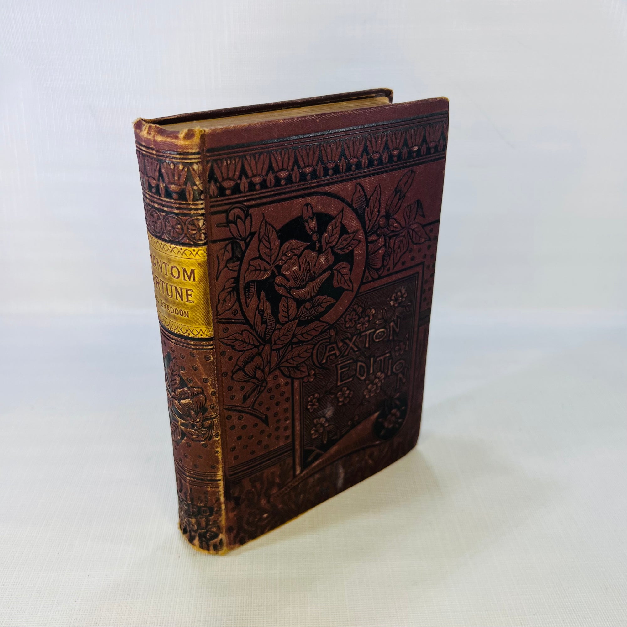 Phantom Fortune by Miss M.E. Braddon Belford, Clarke & Company Circa 1886 Caxton Edition