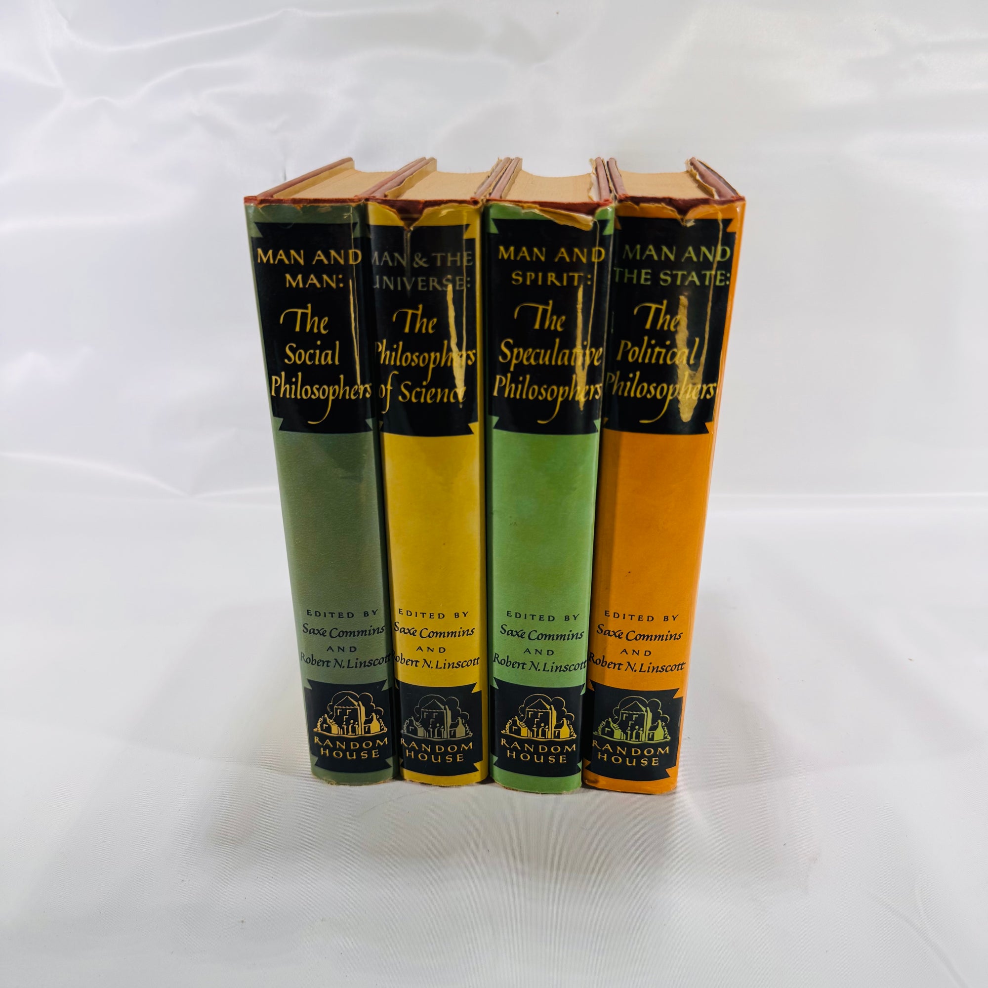 “The World’s Great Thinkers” – 4‑Volume Philosophy Set (Random House, 1947)