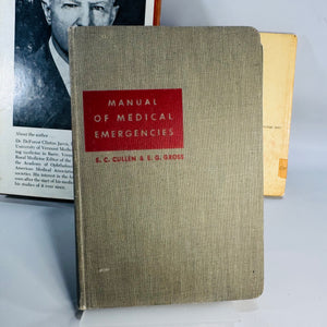 Vintage Remedies & Folk Medicine Book Bundle (3) — Jarvis Folk Medicine (1958) + Rickards Brews and Potions (Hugh Evelyn, London) + Cullen/Gross Manual of Medical Emergencies (1950 reprint) | Occult Folklore + Medical History