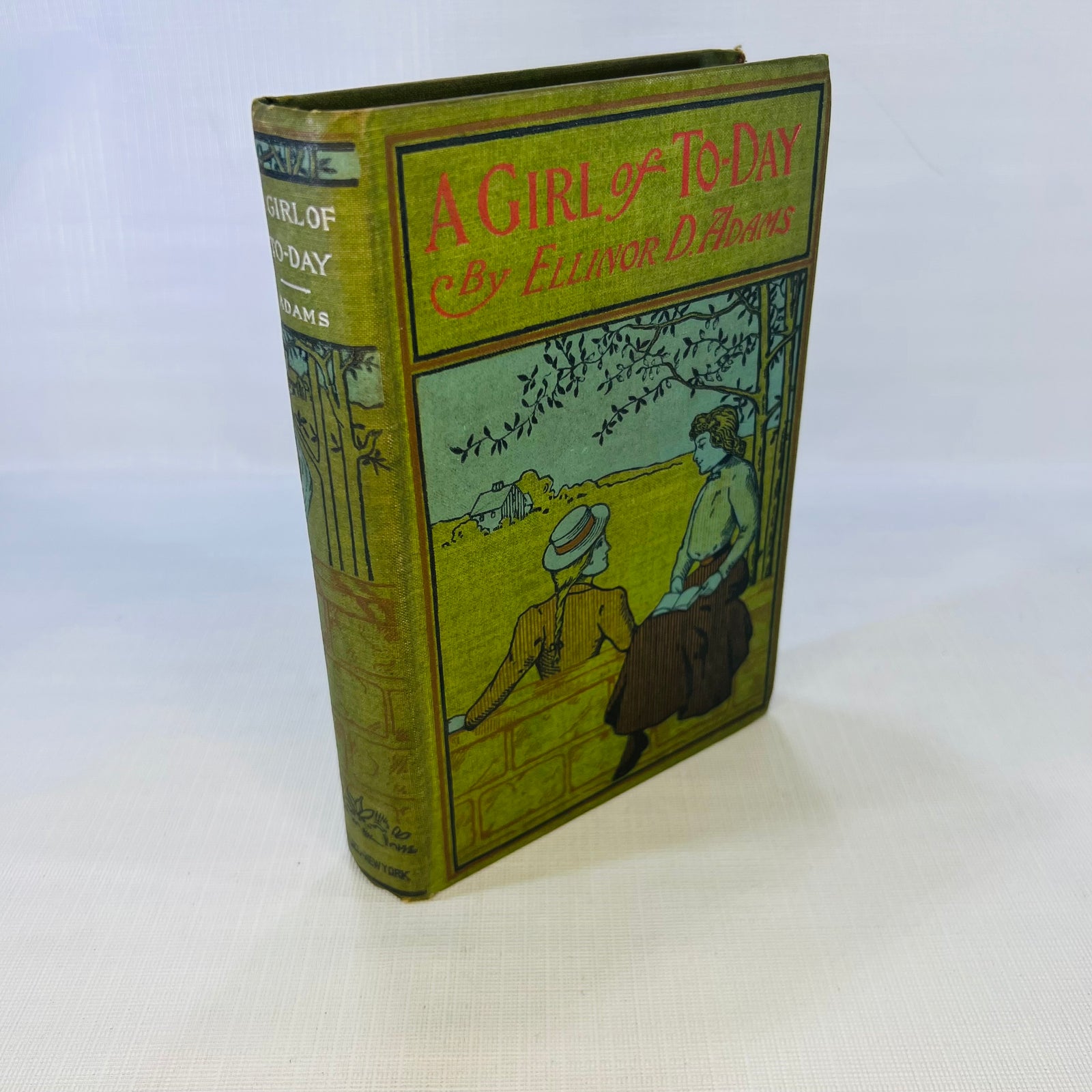 A Girl of To-Day A Story for Girls by Ellinor Davenport Adams Circa 1930s A.L. Burt, Publishers