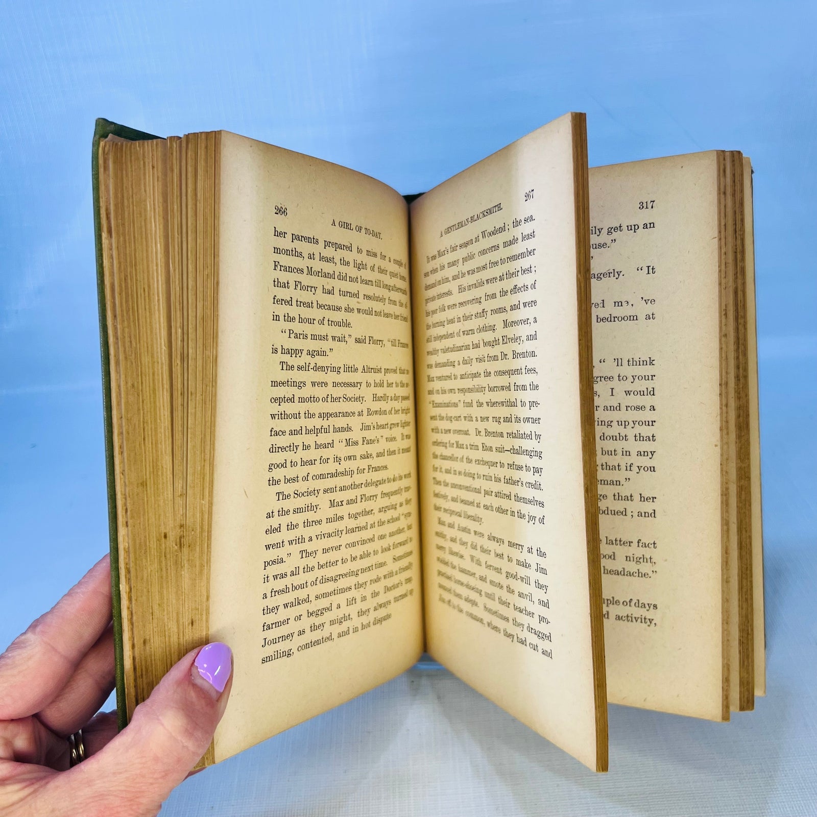 A Girl of To-Day A Story for Girls by Ellinor Davenport Adams Circa 1930s A.L. Burt, Publishers
