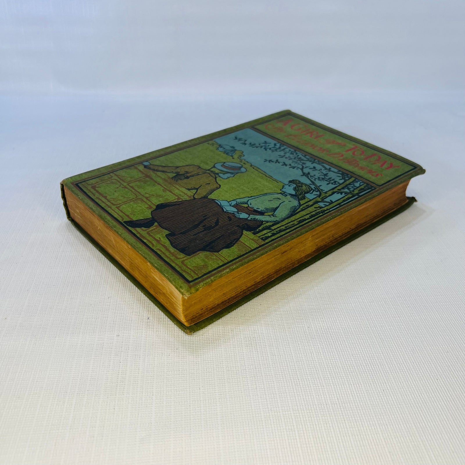 A Girl of To-Day A Story for Girls by Ellinor Davenport Adams Circa 1930s A.L. Burt, Publishers