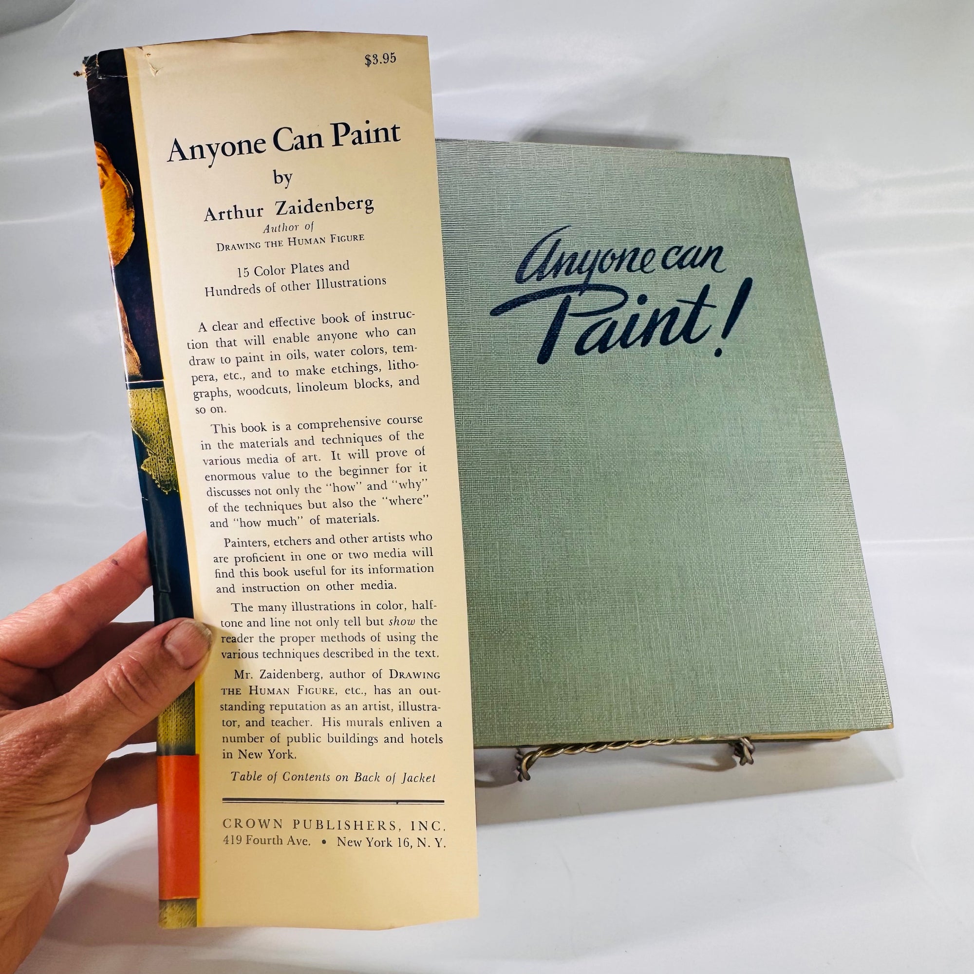 Anyone Can Paint (Art Instruction • Painting Techniques) – 1942 Illustrated Hardcover