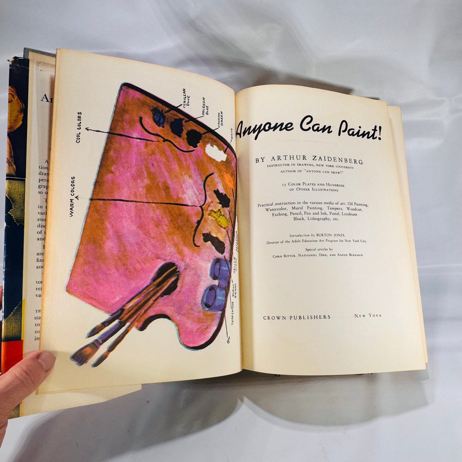 Anyone Can Paint (Art Instruction • Painting Techniques) – 1942 Illustrated Hardcover