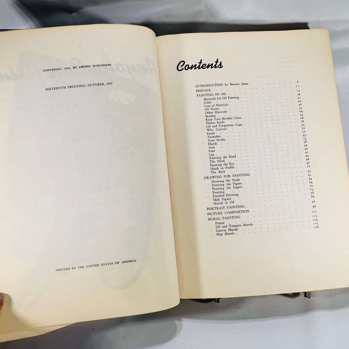 Anyone Can Paint (Art Instruction • Painting Techniques) – 1942 Illustrated Hardcover
