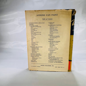 Anyone Can Paint (Art Instruction • Painting Techniques) – 1942 Illustrated Hardcover