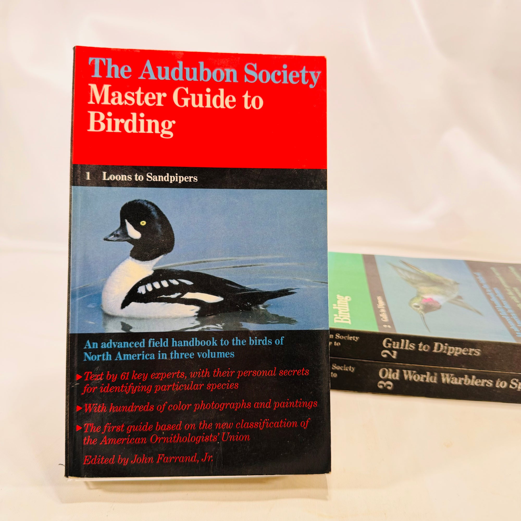 The Audubon Society Master Guide to Birding John Farrand 1983 by  First Edition Three Volumes Loons to Sandpipers Gulls to Dippers Old-World Warblers-Sparrows