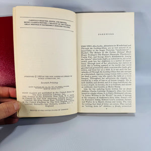 Classic Fantasy Literature — Vintage Alice in Wonderland 2-Book Paperback Set (Mid-Century) — Lewis Carroll | Tenniel Illustrations, Classic Fantasy Literature