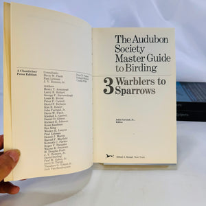 The Audubon Society Master Guide to Birding John Farrand 1983 by  First Edition Three Volumes Loons to Sandpipers Gulls to Dippers Old-World Warblers-Sparrows