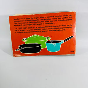 Vintage Cast Iron Cooking Cookbook — Cast Iron Cookbook (1969) — Hester Harris | Illustrated, Cast Iron Cooking
