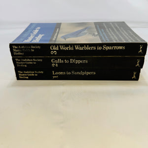 The Audubon Society Master Guide to Birding John Farrand 1983 by  First Edition Three Volumes Loons to Sandpipers Gulls to Dippers Old-World Warblers-Sparrows