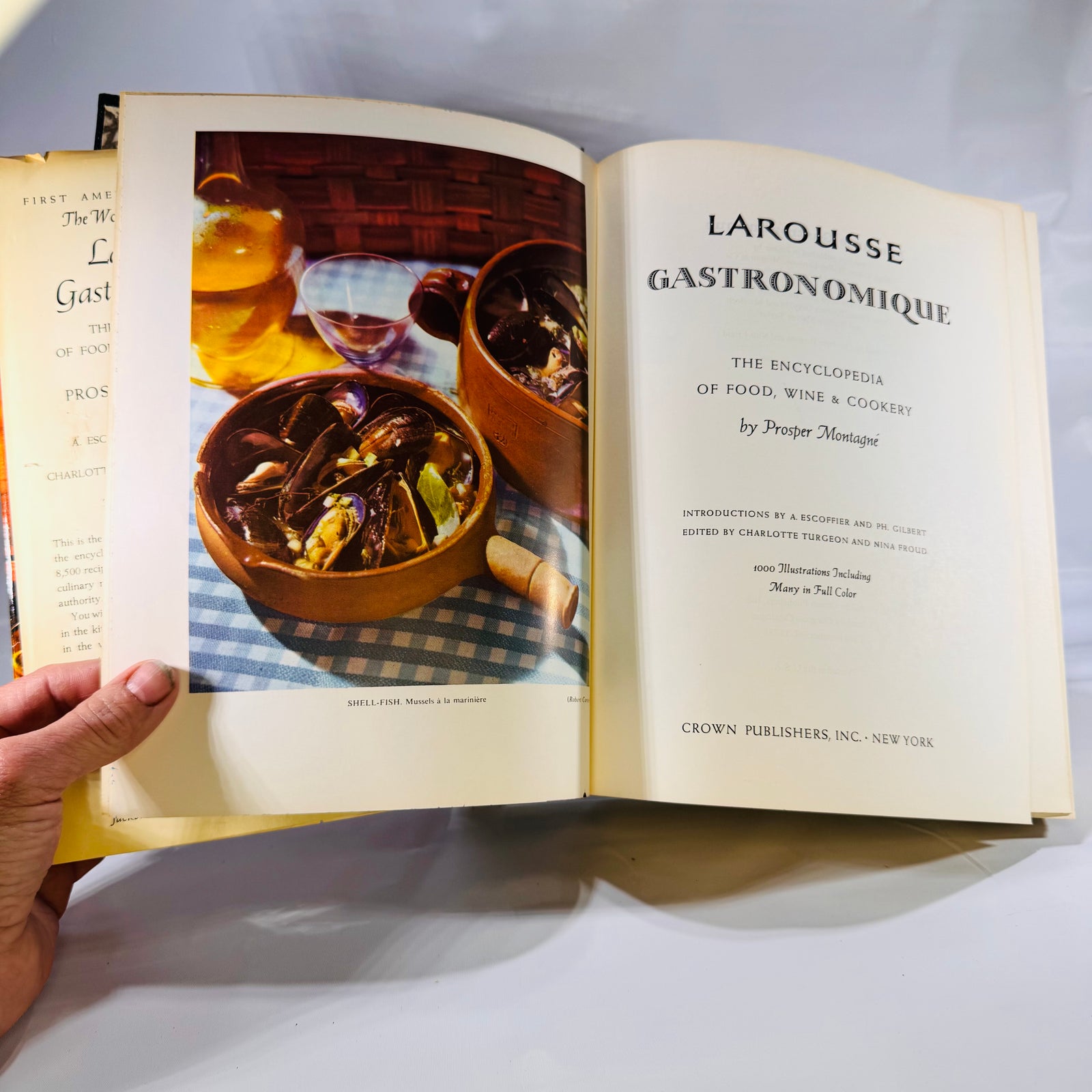 New Larousse Gastronomique The Worlds Greatest Cookery Reference Book 1983 Encyclopedia of Food Wine and Cookery Vintage Recipes Cookbook