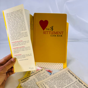 The Settlement Cook Book by Mrs. Simon Kander 1976 Hardcover with Recipes