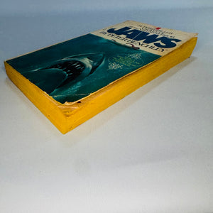 Jaws — Peter Benchley (Vintage Bantam Paperback) — Classic Shark Thriller Novel — Movie Tie-In Cover