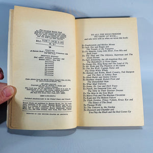 Logan’s Run — William F. Nolan & George Clayton Johnson (Vintage Sci-Fi Paperback) — MGM Film Tie-In — 148 pp — 23rd Century Dystopia