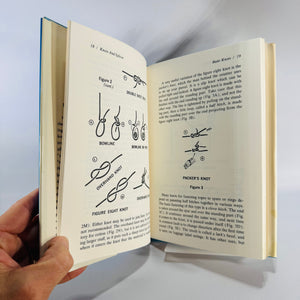 Knots & Splices — Percy W. Blandford (Hardcover w/ Dust Jacket) — Illustrated Knot Guide for Boating, Camping & Climbing