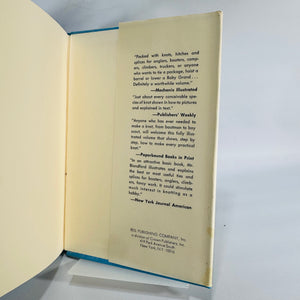 Knots & Splices — Percy W. Blandford (Hardcover w/ Dust Jacket) — Illustrated Knot Guide for Boating, Camping & Climbing