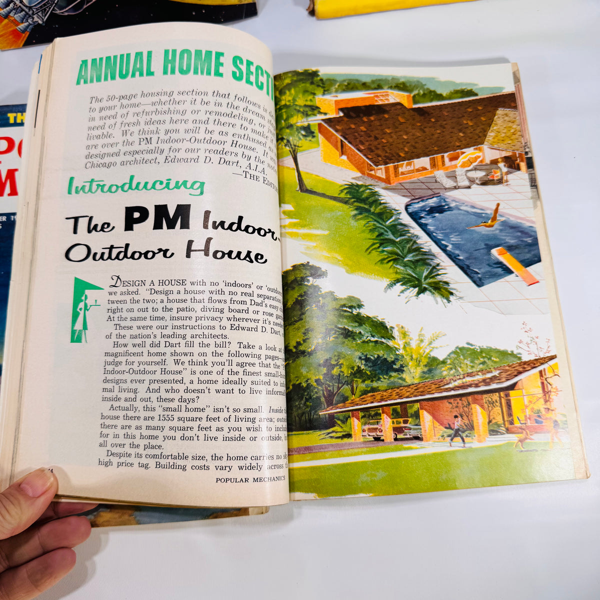 Popular Mechanics Magazine Run – July to December 1959 (6 Consecutive Issues)