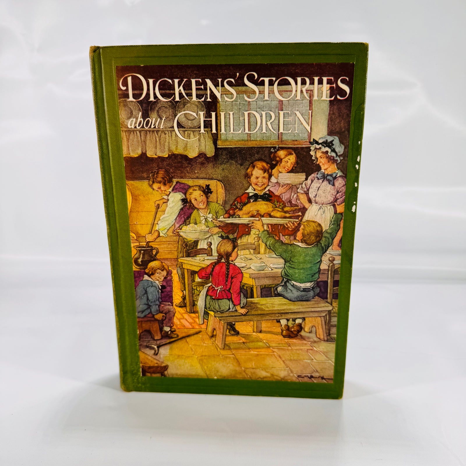 Dickens’ Stories About Children (Children’s Classics • Fiction Anthology) – 1929 Illustrated Hardcover