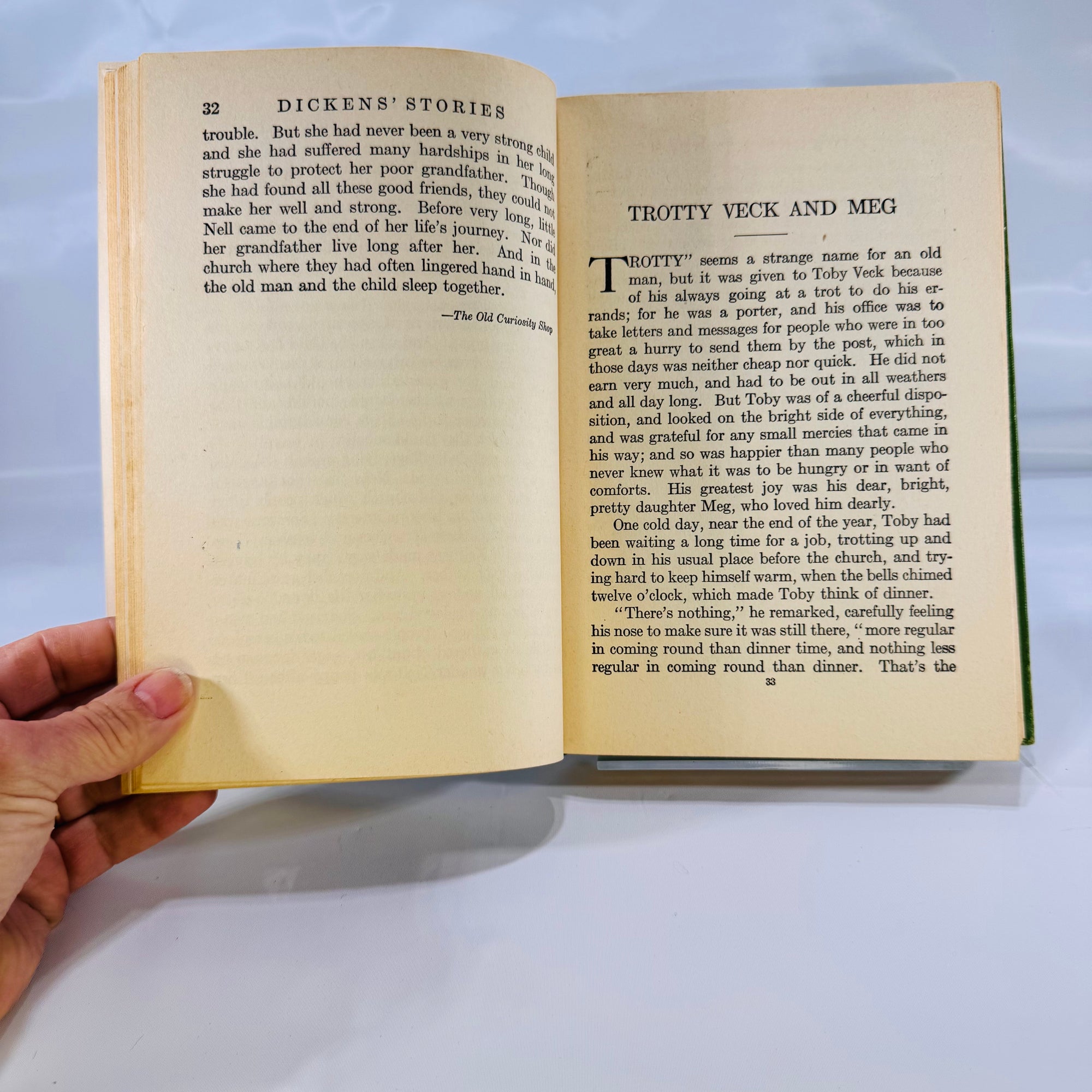Dickens’ Stories About Children (Children’s Classics • Fiction Anthology) – 1929 Illustrated Hardcover