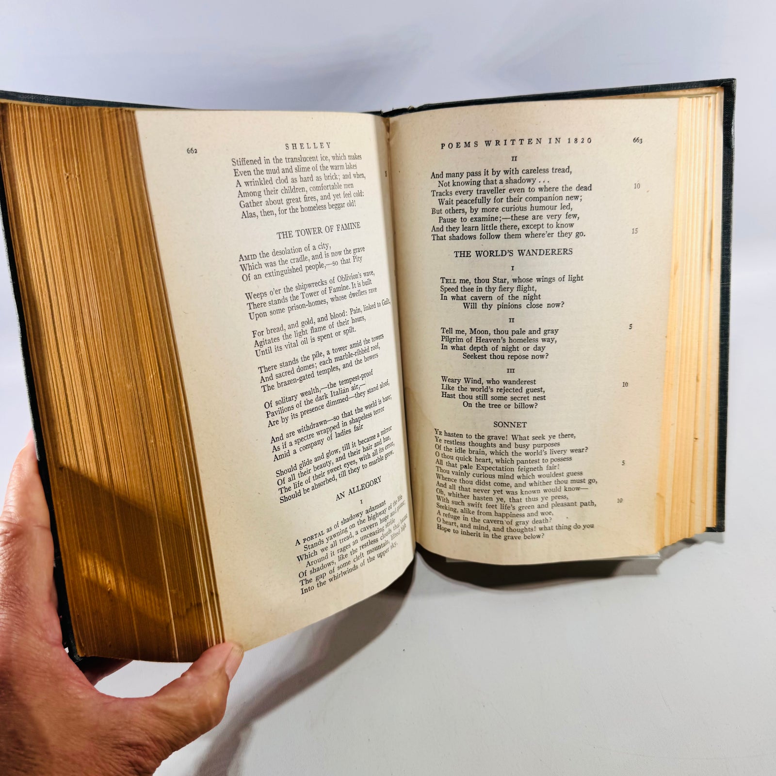 Vintage Modern Library Keats Shelley Complete Poetical Works Hardcover Poetry Book 914 Pages