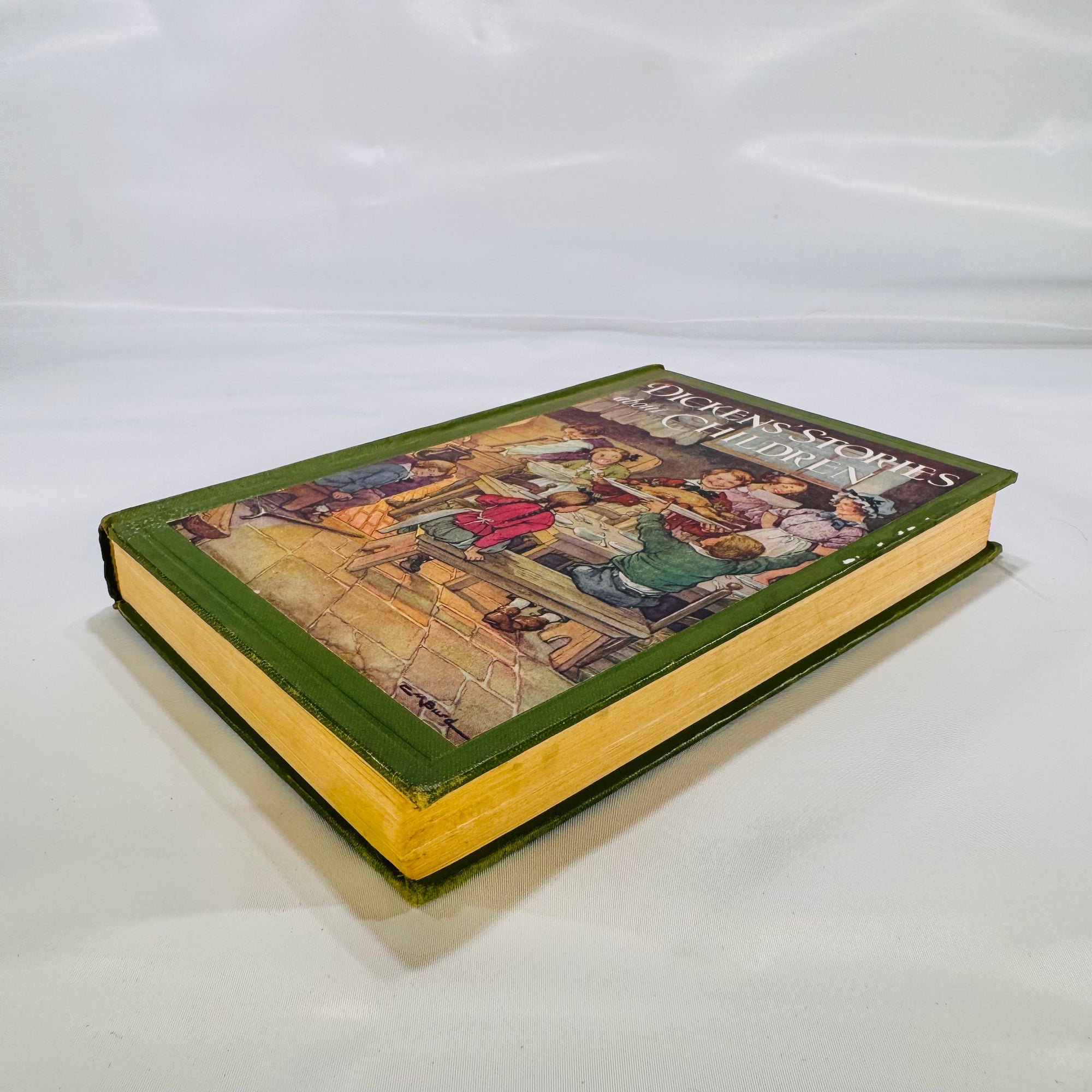 Dickens’ Stories About Children (Children’s Classics • Fiction Anthology) – 1929 Illustrated Hardcover