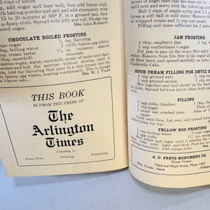 Vintage Arlington Washington Community Cookbook Our Neighborhood’s Favorite Recipes Local Ads