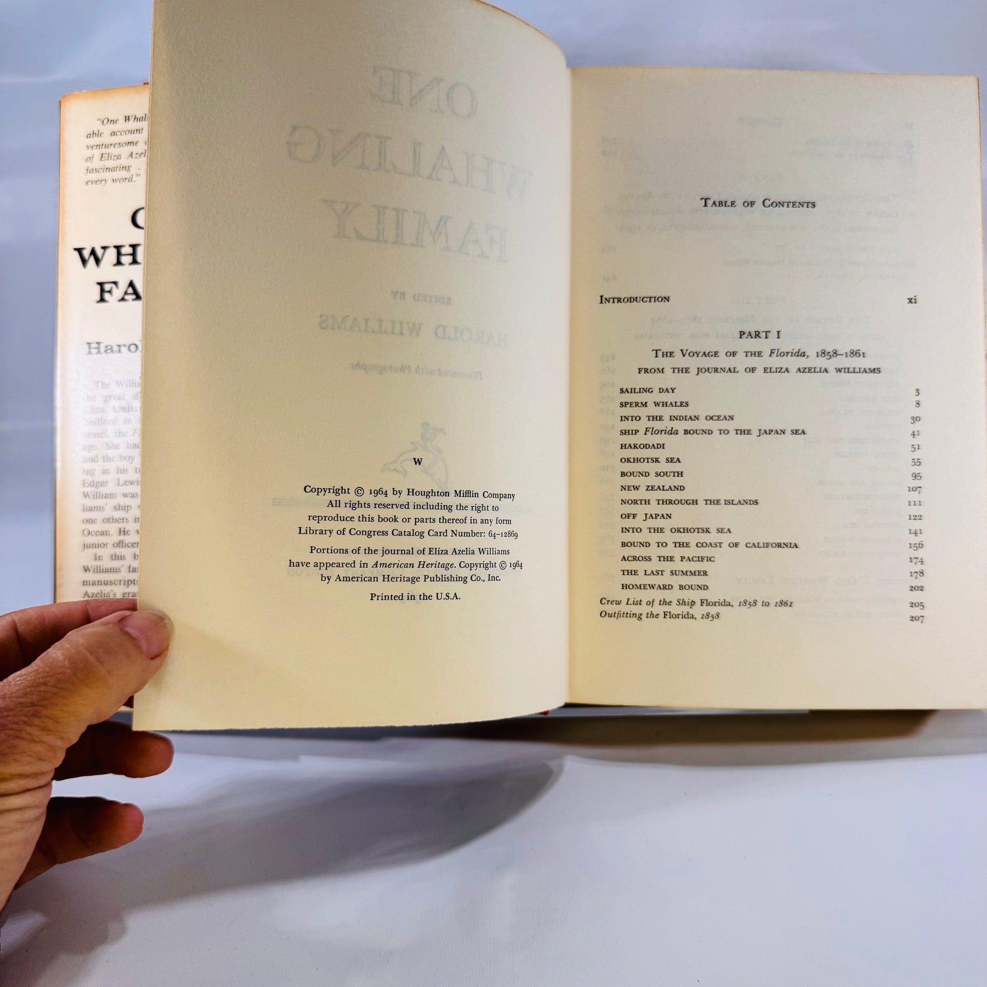 One Whaling Family (Maritime History • Memoir) – 1964 Illustrated Hardcover