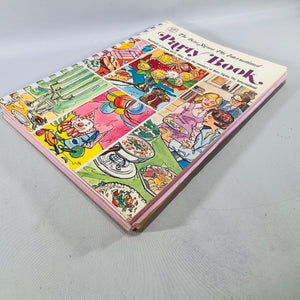 1973 Beta Sigma Phi International Party Book Vintage Spiral Party Planning and Entertaining Guide