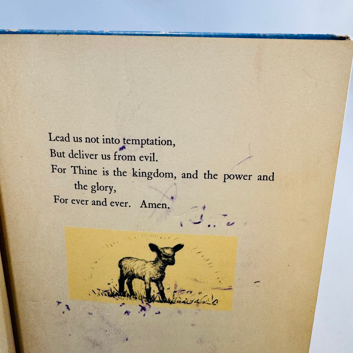 1941 Prayers and Graces for Small Children Quail Hawkins Marguerite de Angeli Vintage Prayer Book