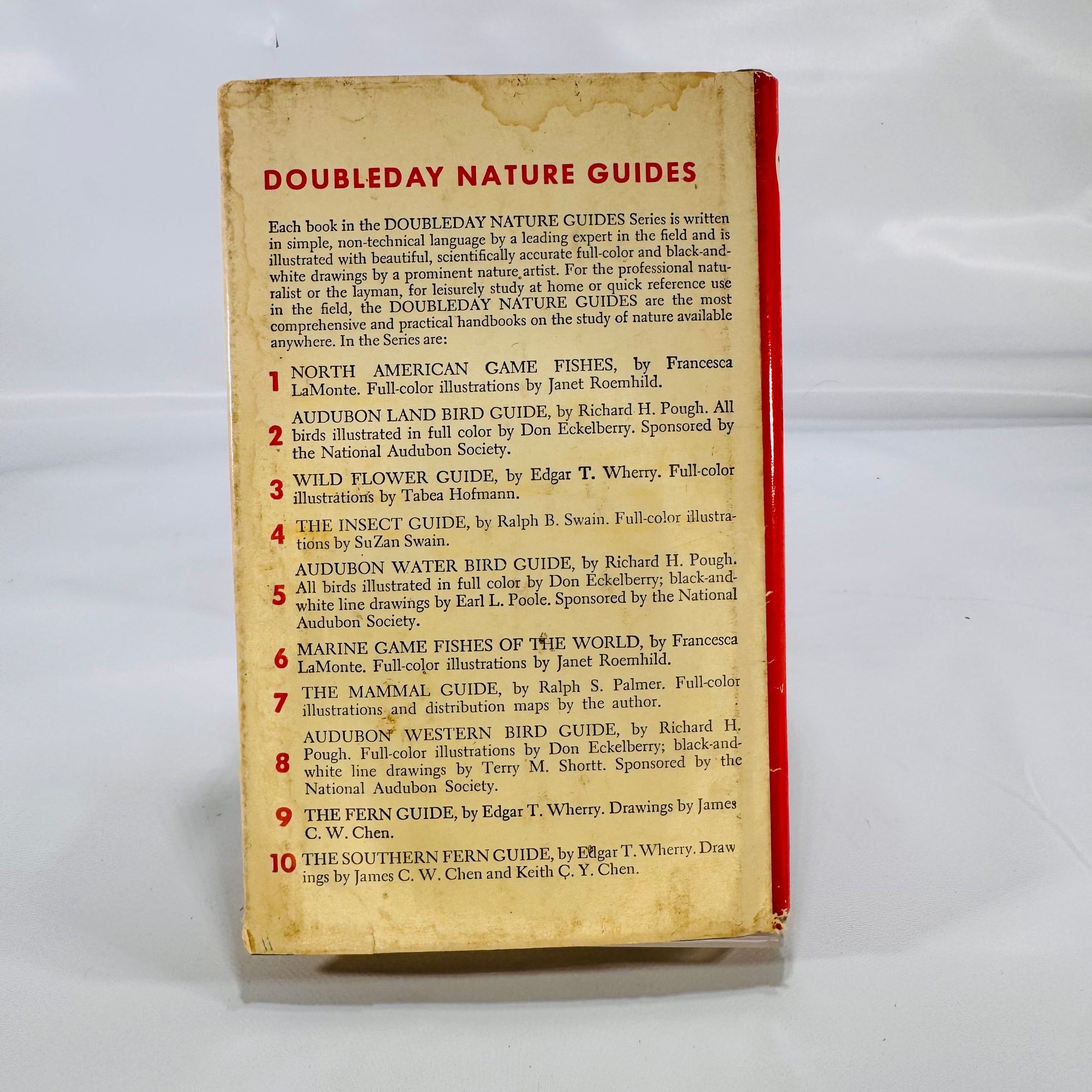 Audubon Land Bird Guide (Nature • Field Guide) – 1949 Illustrated Hardcover