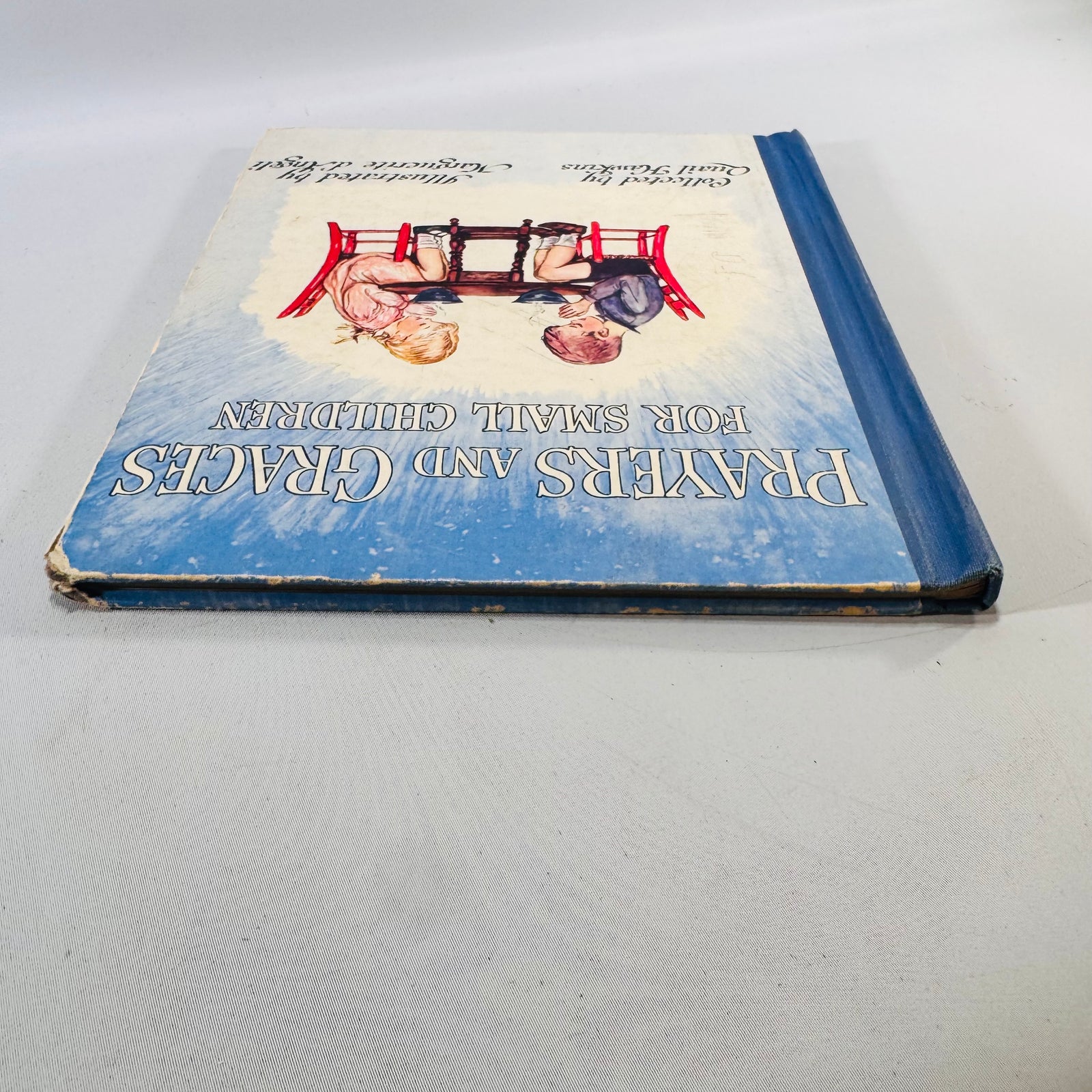 1941 Prayers and Graces for Small Children Quail Hawkins Marguerite de Angeli Vintage Prayer Book