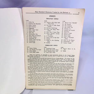 1927 Harmonica Instruction Book Bundle New Standard Course and Harmony Two and Three Part Music