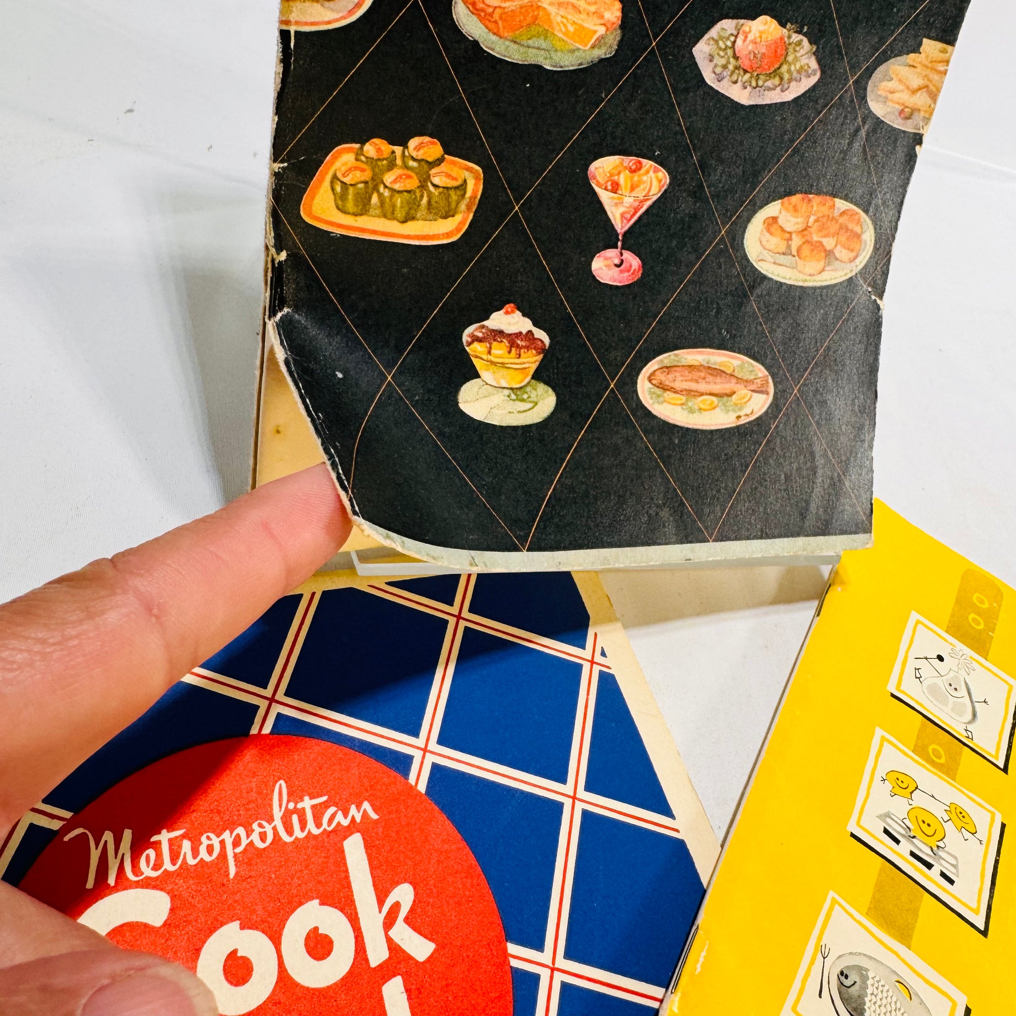 Three Vintage Metropolitan Cook Book Pamphlets  Published for the Metropolitan Life Company