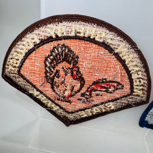 Vintage Tennessee State Park Patch Set (2) – Harrison Bay + Meeman-Shelby Forest (4x3)