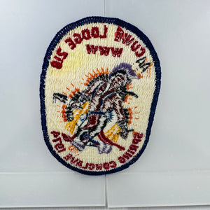 Vintage BSA Order of the Arrow Patch – Cuwe Lodge 218 WWW Spring Conclave 1974 – Dancer Design – 5x4 Embroidered Patch