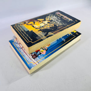 1987 Dragonlance Tales Volumes 1 and 2 First Printing TSR Fantasy Paperback Book Bundle