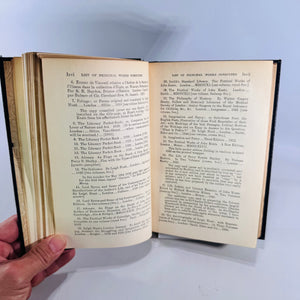 1924 Poetical Works of John Keats Oxford Edition Black Gilt Hardcover Poetry Book